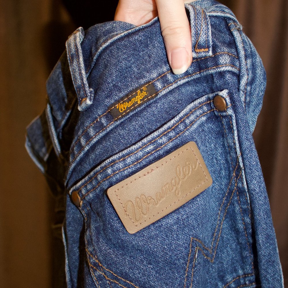 Vintage Wrangler Straight Leg Jeans - Picture 5 of 6